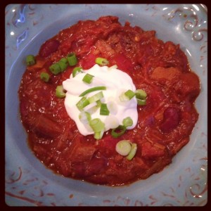 Best Ever Brisket Chili