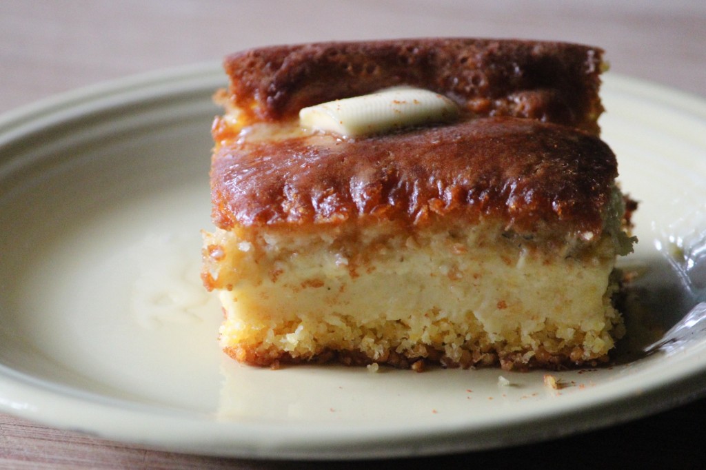 Custard-filled Cornbread