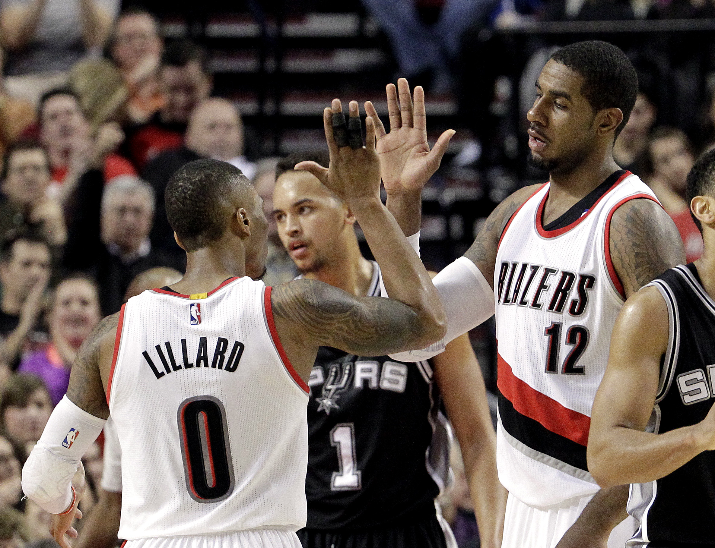 Lamarcus aldridge cheap and damian lillard