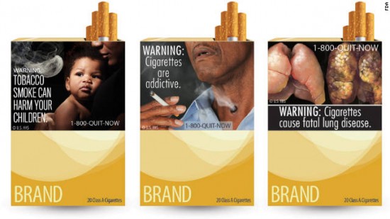 Study: Cigarette warning labels with pictures more effective - HealthBeat