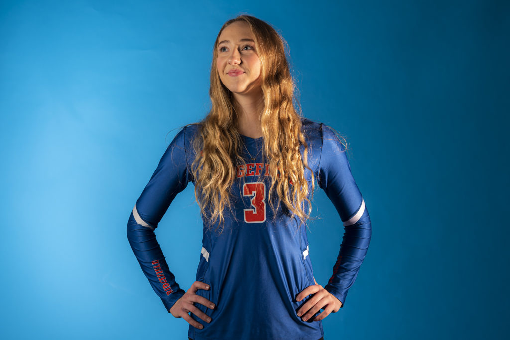 Ridgefield's Delaney Nicoll is named 2A state volleyball player of the