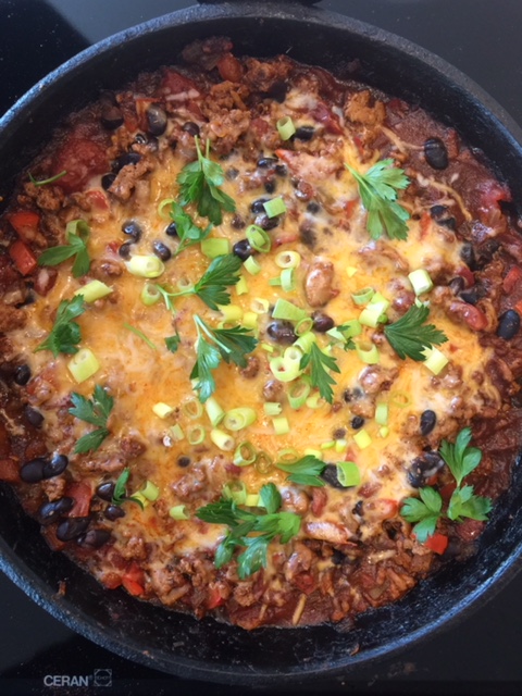 Skillet Taco Bake - Home Made