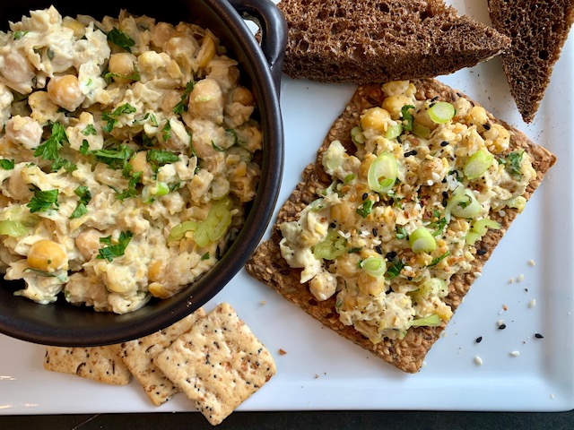 Smashed Chickpea Salad - Home Made