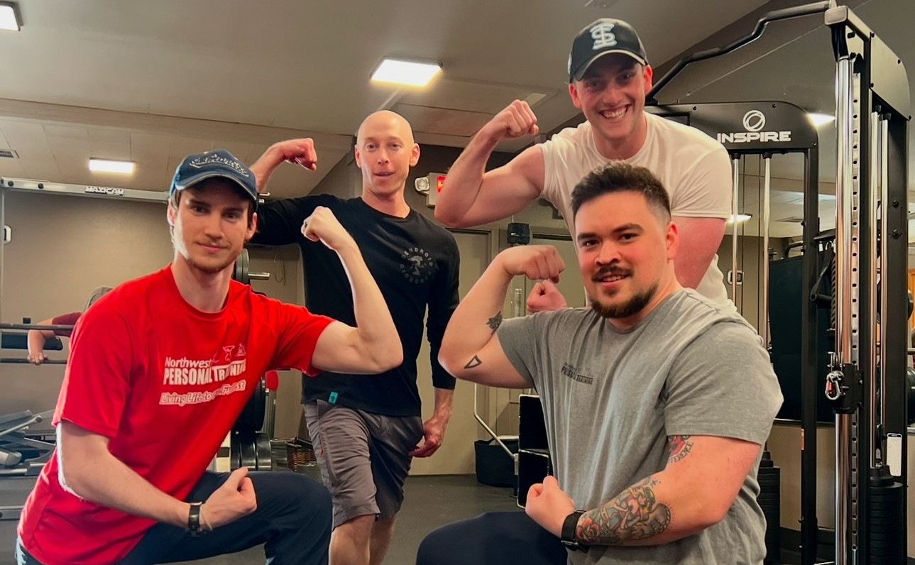 Failure or Fatigue Men Flexing