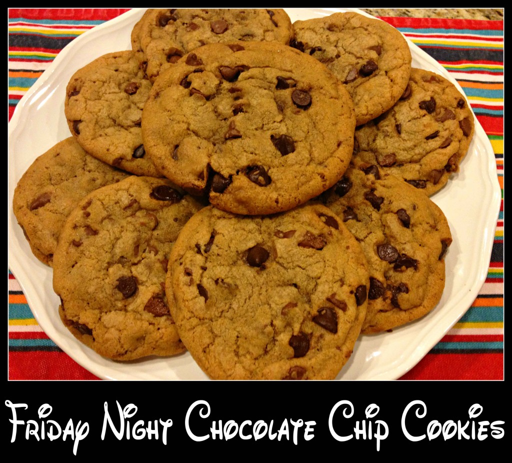 Friday Night Chocolate Chip Cookies Sugar and Spice