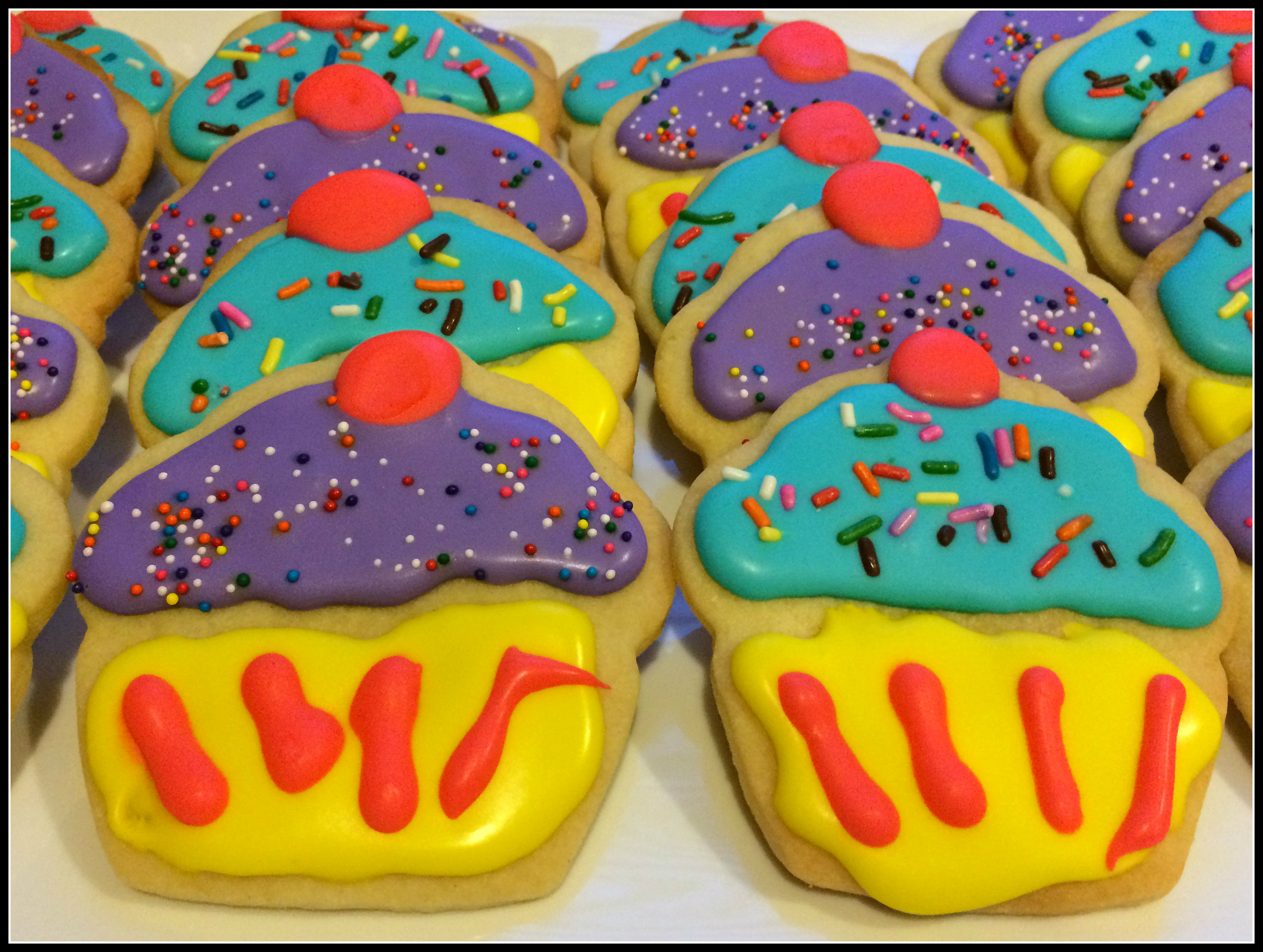 Cut-Out Cookies with Royal Icing - Sugar and Spice