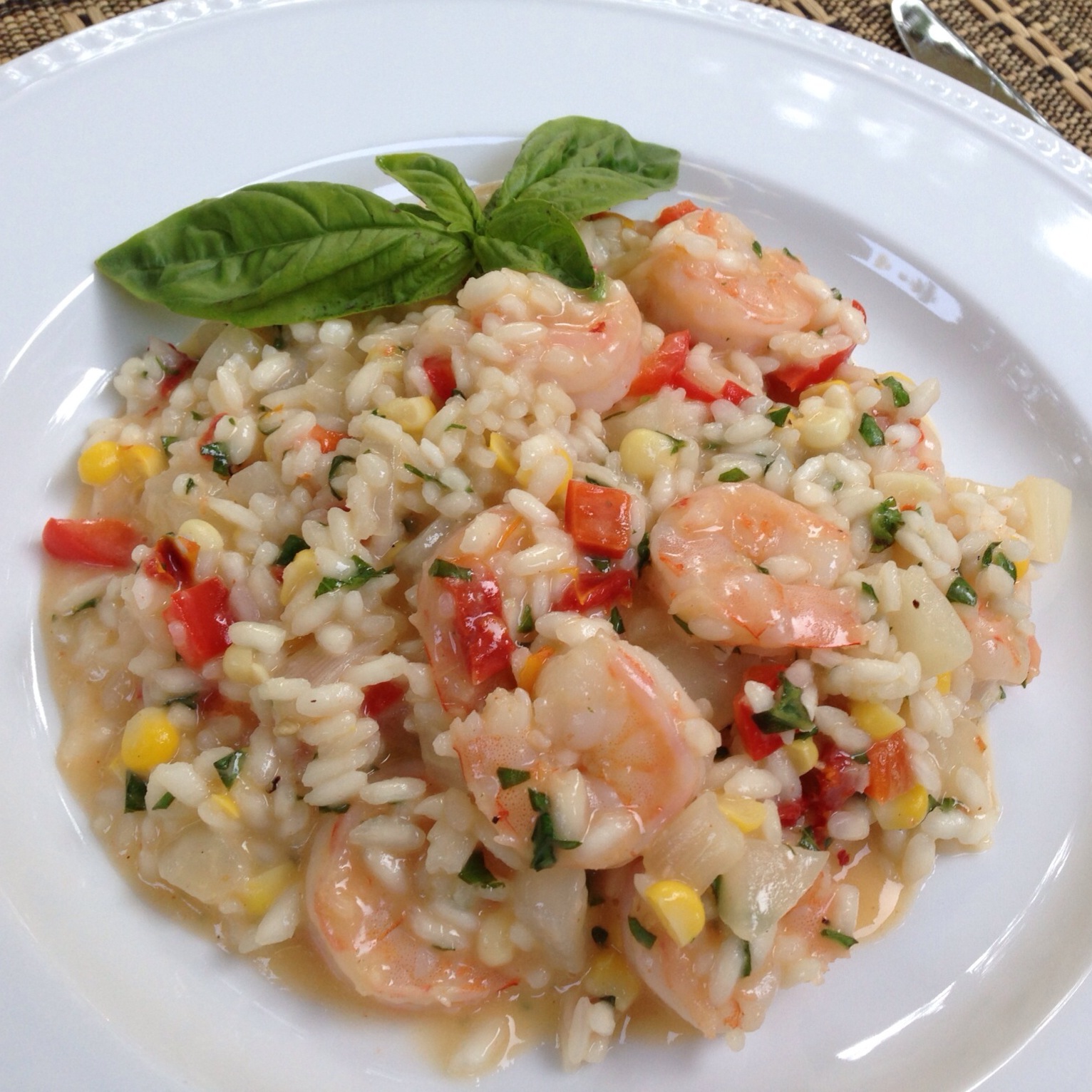 Shrimp Risotto Zest